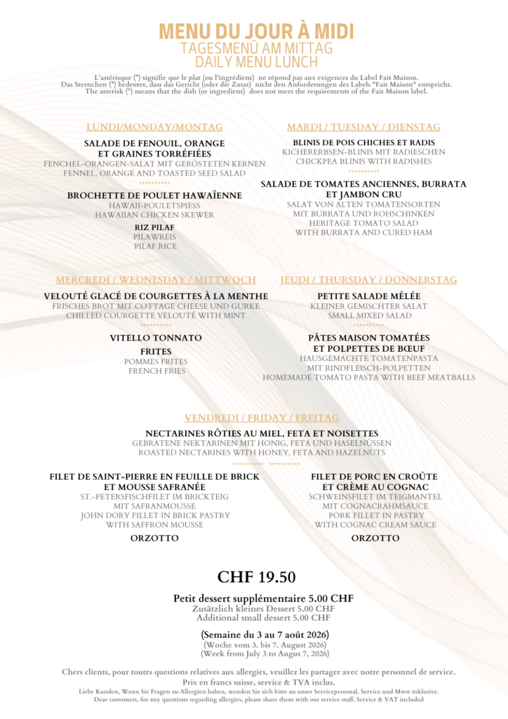 Menu Midi