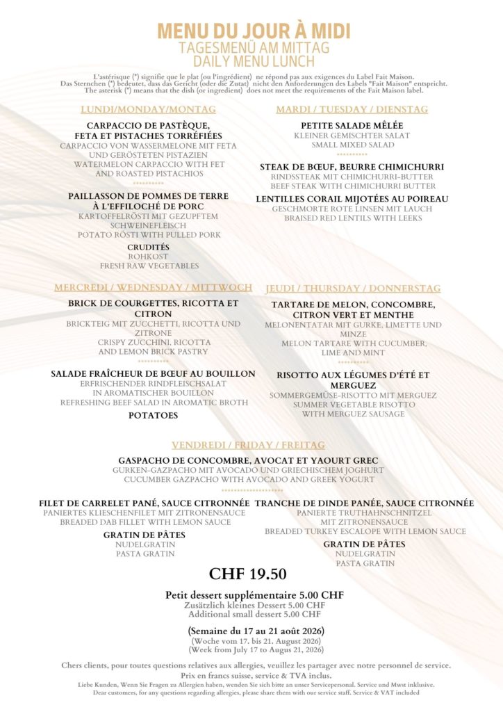 Menu Viande Du 17 Au 21