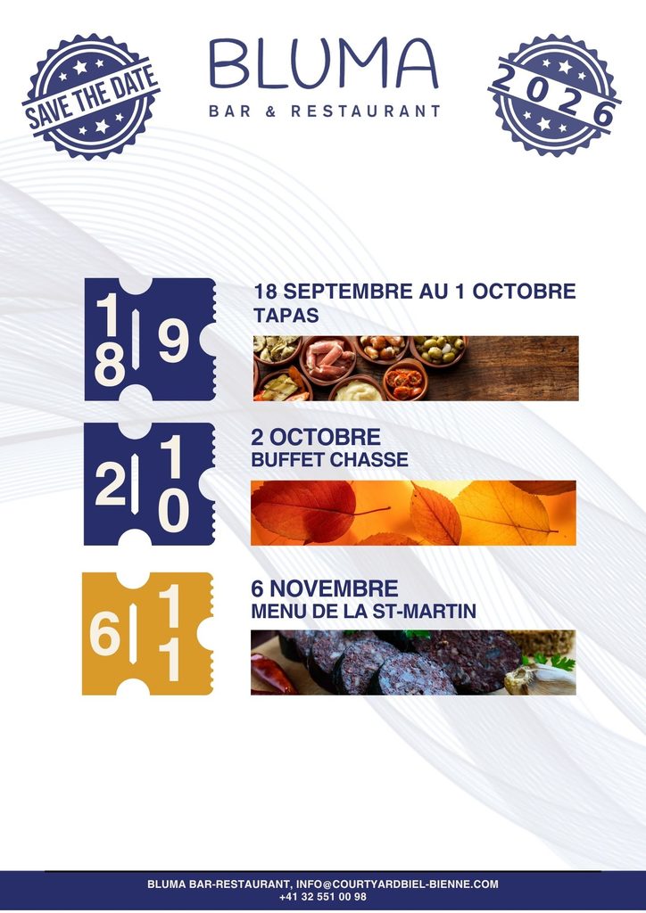 Programme événements